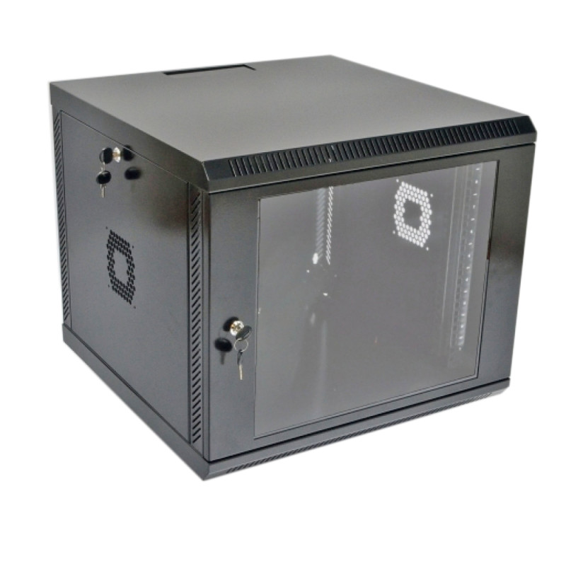 Купити Шафа серверна CMS 9U 600 х 600 х 507 UA-MGSWA96B для мережевого обладнання. Системи безпеки для дому та офісу. Магазин RG-Group. Системи відеонагляду та охоронні сигналізації. Продаж та послуги встановлення