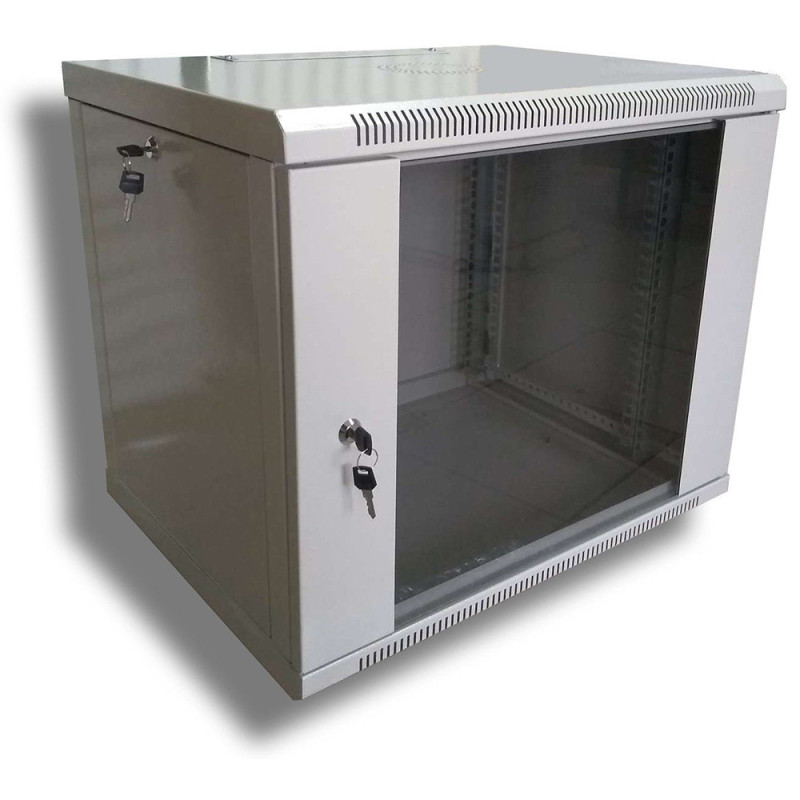 Купити Шафа серверна Hypernet 9U 600 x 450 WMNC-9U-FLAT для мережевого обладнання. Системи безпеки для дому та офісу. Магазин RG-Group. Системи відеонагляду та охоронні сигналізації. Продаж та послуги встановлення
