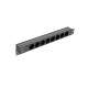 Купити Мережевий фільтр Kingda KD-GER(16)N1008WKPB19A-C14 8 розеток 19". Системи безпеки для дому та офісу. Магазин RG-Group. Системи відеонагляду та охоронні сигналізації. Продаж та послуги встановлення