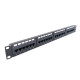 Купити Патч-панель Hypernet 24 порти UTP кат. 5Е 19" PP-KUTP24-NM-CM з організатором кабелю. Системи безпеки для дому та офісу. Магазин RG-Group. Системи відеонагляду та охоронні сигналізації. Продаж та послуги встановлення