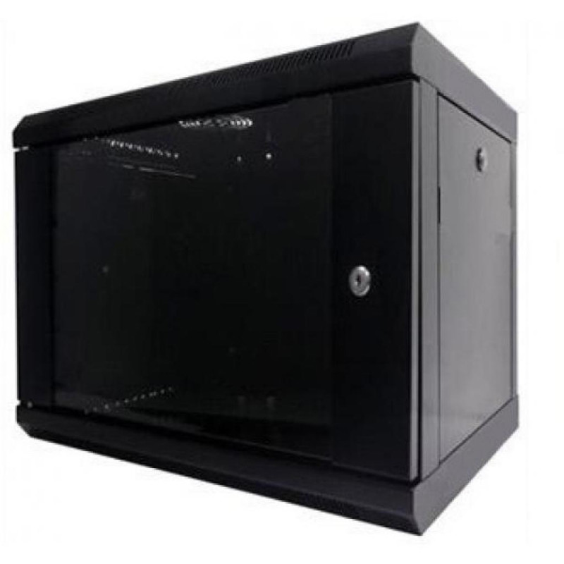 Купити Шафа серверний Hypernet 9U 600 x 450 WMNC-9U-FLAT-BLACK для мережевого обладнання. Системи безпеки для дому та офісу. Магазин RG-Group. Системи відеонагляду та охоронні сигналізації. Продаж та послуги встановлення