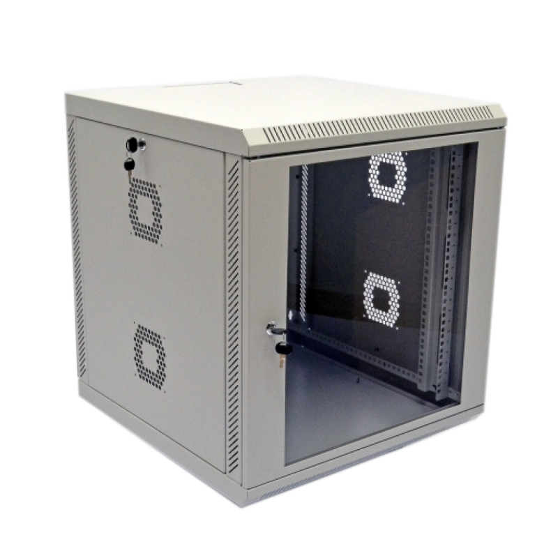 Купити Шафа серверна CMS 12U 600 х 600 х 640 UA-MGSWA126G для мережевого обладнання. Системи безпеки для дому та офісу. Магазин RG-Group. Системи відеонагляду та охоронні сигналізації. Продаж та послуги встановлення