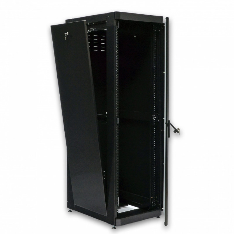 Шафа серверна CMS 42U 610 х 865 UA-MGSE4268MB посилена для мережевого обладнання