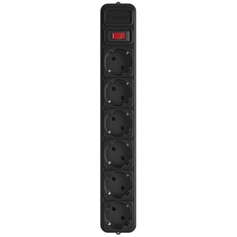 Купити Мережевий фільтр GEMBIRD Power Cube SPG6-G-10B, кабель 3 м, 6 розеток. Системи безпеки для дому та офісу. Магазин RG-Group. Системи відеонагляду та охоронні сигналізації. Продаж та послуги встановлення