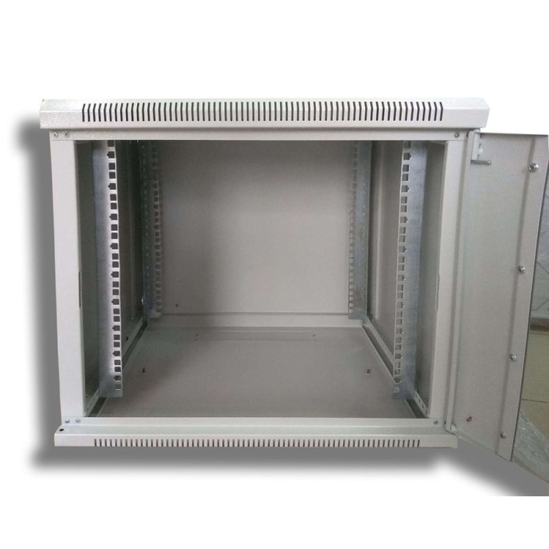 Шафа серверна Hypernet 9U 600 x 600 WMNC66-9U-FLAT для мережевого обладнання
