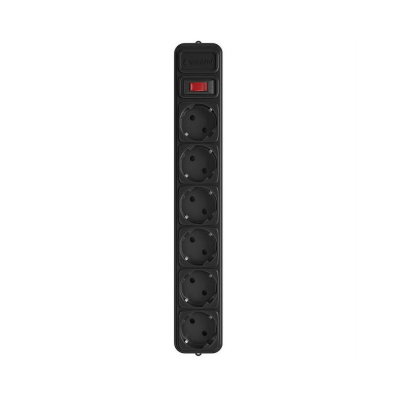Купити Мережевий фільтр GEMBIRD Power Cube SPG6-G-6B, кабель 1,8 м, 6 розеток. Системи безпеки для дому та офісу. Магазин RG-Group. Системи відеонагляду та охоронні сигналізації. Продаж та послуги встановлення