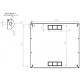 Купити Шафа серверна CMS 12U 600 x 350 x 640 UA-MGSWL1235B для мережевого обладнання. Системи безпеки для дому та офісу. Магазин RG-Group. Системи відеонагляду та охоронні сигналізації. Продаж та послуги встановлення