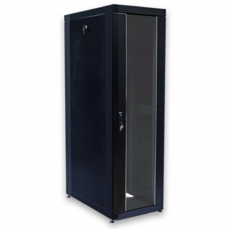 Купити Шафа серверна CMS 45U 610 х 1055 UA-MGSE45610MB посилена для мережевого обладнання. Системи безпеки для дому та офісу. Магазин RG-Group. Системи відеонагляду та охоронні сигналізації. Продаж та послуги встановлення
