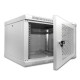 Купити Шафа серверна SteelNet 9U 600 x 450 для мережевого обладнання (перфорація, сірий). Системи безпеки для дому та офісу. Магазин RG-Group. Системи відеонагляду та охоронні сигналізації. Продаж та послуги встановлення