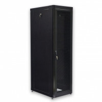 Купити Шафа серверна CMS 42U 610 х 865 UA-MGSE4268MPB посилена з перфорованими дверима для мережевого обладнання. Системи безпеки для дому та офісу. Магазин RG-Group. Системи відеонагляду та охоронні сигналізації. Продаж та послуги встановлення