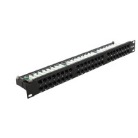 Купити Патч-панель Hypernet 48 портів UTP 1U кат. 6е 19" PP-KUTP6-48-1U. Системи безпеки для дому та офісу. Магазин RG-Group. Системи відеонагляду та охоронні сигналізації. Продаж та послуги встановлення
