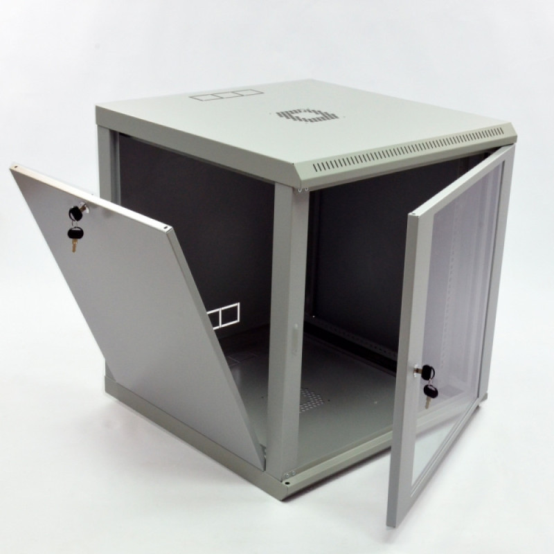 Шафа серверна CMS 12U 600 х 600 х 640 UA-MGSWL126G для мережевого обладнання