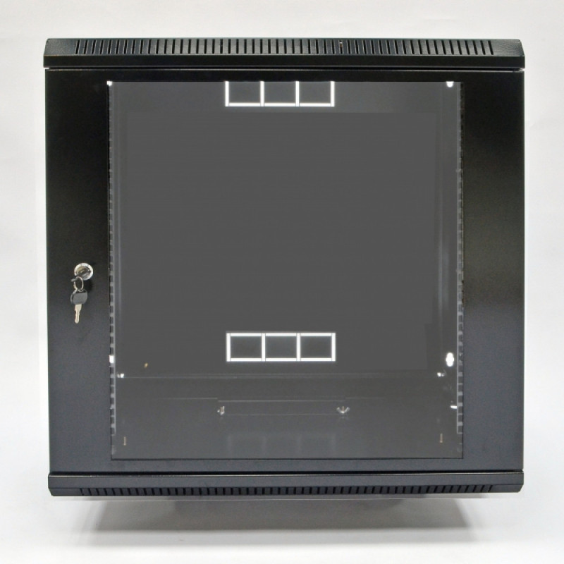 Шафа серверна CMS 12U 600 х 700 х 640 UA-MGSWA127B для мережевого обладнання