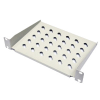 Купити Полиця консольна CMS UA-SHC160g 10" 1U 160 мм сіра. Системи безпеки для дому та офісу. Магазин RG-Group. Системи відеонагляду та охоронні сигналізації. Продаж та послуги встановлення