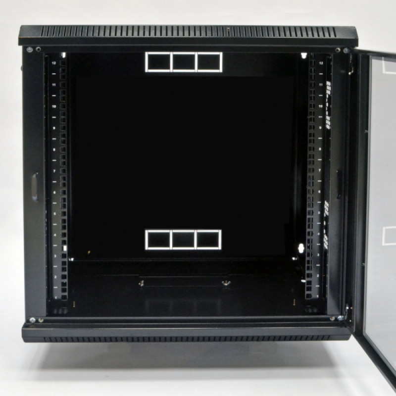Шафа серверна CMS 12U 600 х 700 х 640 UA-MGSWA127B для мережевого обладнання