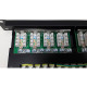 Купити Патч-панель CMS 19" 24xRJ-45 FTP, кат. 5e з огранізатором кабелю. Системи безпеки для дому та офісу. Магазин RG-Group. Системи відеонагляду та охоронні сигналізації. Продаж та послуги встановлення