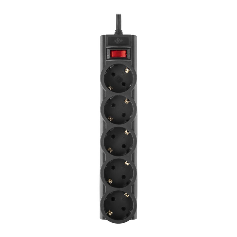 Мережевий фільтр PREMIUM LP-X5 2 м Black (3520Вт)