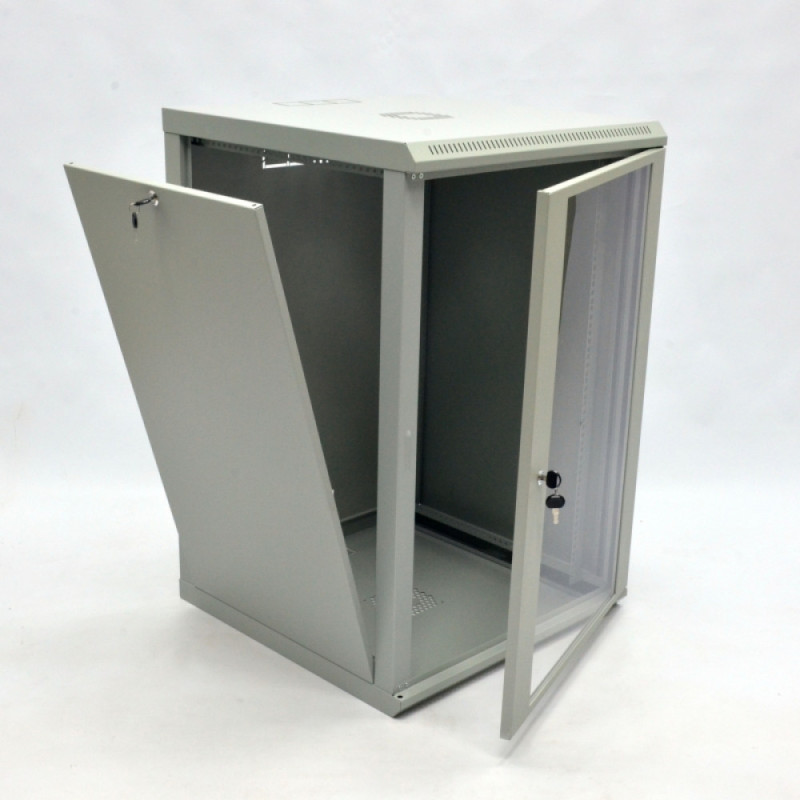 Шафа серверна CMS 18U 600 x 600 x 907 UA-MGSWL186G для мережевого обладнання