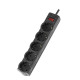 Купити Мережевий фільтр PREMIUM LP-X5 3 м Black (3520Вт). Системи безпеки для дому та офісу. Магазин RG-Group. Системи відеонагляду та охоронні сигналізації. Продаж та послуги встановлення