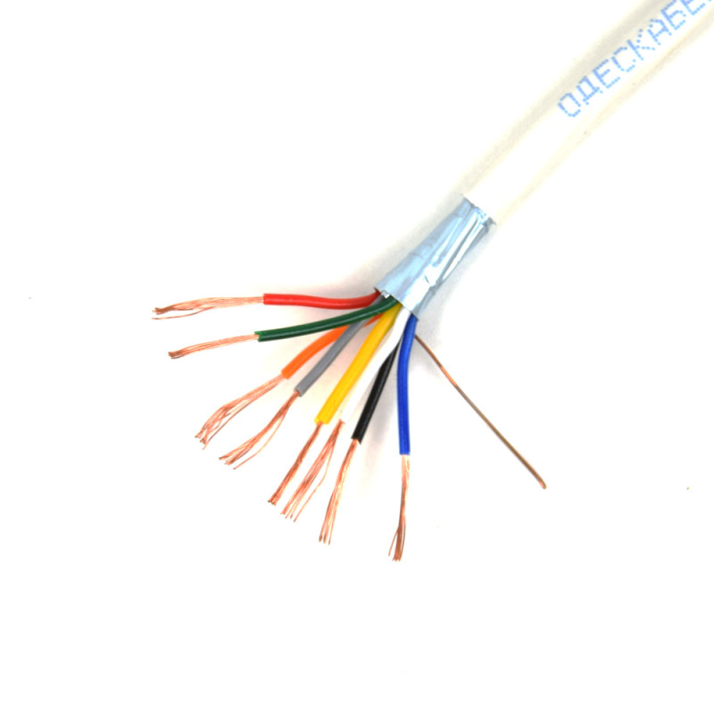 Купити Кабель Одескабель Alarm Cable 8*0.22 з екраном. Системи безпеки для дому та офісу. Магазин RG-Group. Системи відеонагляду та охоронні сигналізації. Продаж та послуги встановлення