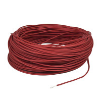 Купити Силіконовий провід 18 AWG червоний (1 метр). Системи безпеки для дому та офісу. Магазин RG-Group. Системи відеонагляду та охоронні сигналізації. Продаж та послуги встановлення
