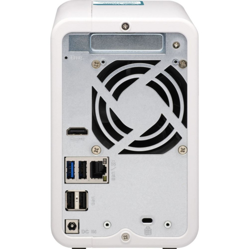 Система зберігання даних QNAP TS-251D-4G з 2 відсіками для дисків, 4GB RAM, настільне виконання