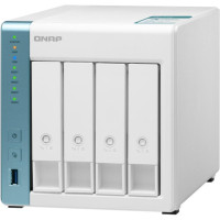 Купити Система зберігання даних QNAP TS-431K з 4 відсіками для дисків, 1GB RAM, настільне виконання. Системи безпеки для дому та офісу. Магазин RG-Group. Системи відеонагляду та охоронні сигналізації. Продаж та послуги встановлення