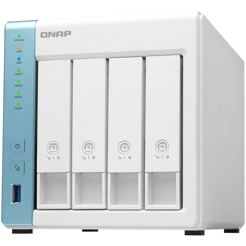 Купити Система зберігання даних QNAP TS-431P3-4G з 4 відсіками для дисків, 4GB RAM, настільне виконання. Системи безпеки для дому та офісу. Магазин RG-Group. Системи відеонагляду та охоронні сигналізації. Продаж та послуги встановлення