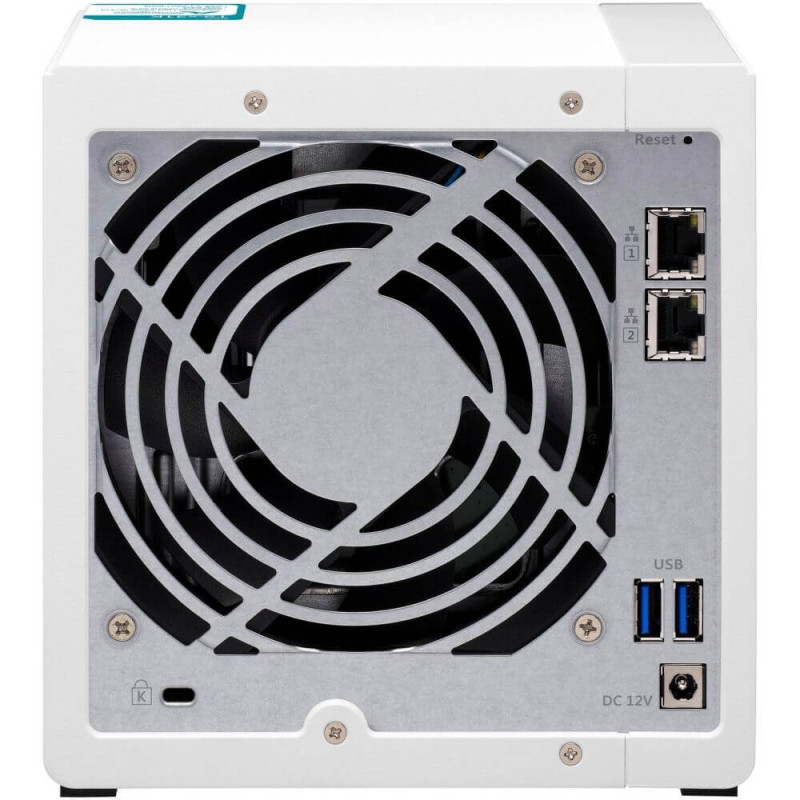Система зберігання даних QNAP TS-431P3-4G з 4 відсіками для дисків, 4GB RAM, настільне виконання