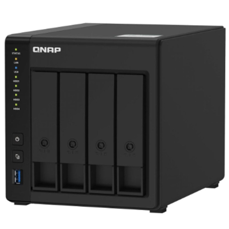 Купити Система зберігання даних QNAP TS-451D2-2G з 4 відсіками для дисків, 2GB RAM, настільне виконання. Системи безпеки для дому та офісу. Магазин RG-Group. Системи відеонагляду та охоронні сигналізації. Продаж та послуги встановлення