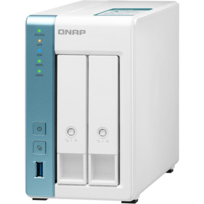 Купити Система зберігання даних QNAP TS-231P3-2G з 2 відсіками для дисків, 2GB RAM, настільне виконання. Системи безпеки для дому та офісу. Магазин RG-Group. Системи відеонагляду та охоронні сигналізації. Продаж та послуги встановлення