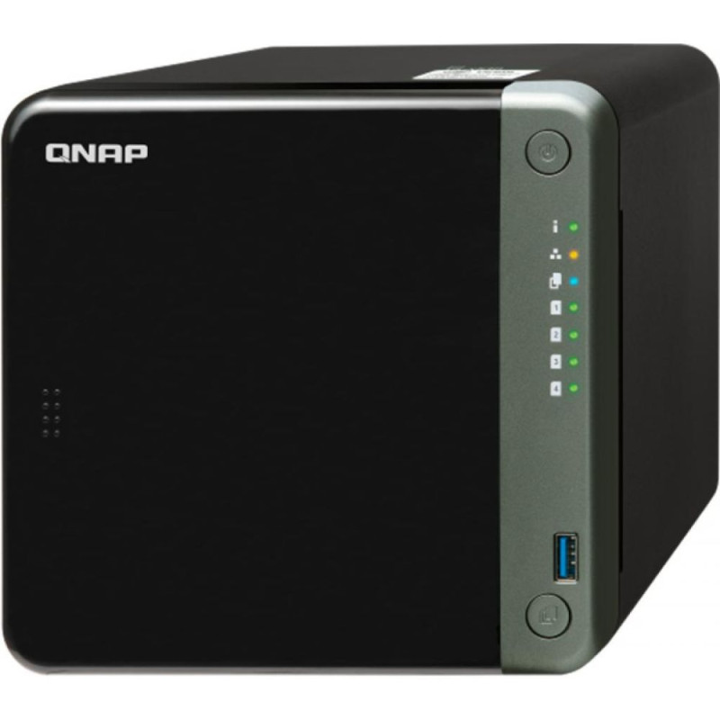Купити Система зберігання даних QNAP TS-453D-4G з 4 відсіками для дисків, 4GB RAM, настільне виконання. Системи безпеки для дому та офісу. Магазин RG-Group. Системи відеонагляду та охоронні сигналізації. Продаж та послуги встановлення