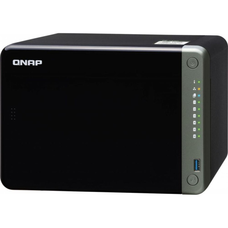 Купити Система зберігання даних QNAP TS-653D-8G з 6 відсіками для дисків, 8GB RAM, настільне виконання. Системи безпеки для дому та офісу. Магазин RG-Group. Системи відеонагляду та охоронні сигналізації. Продаж та послуги встановлення