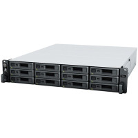 Купити Система зберігання даних SYNOLOGY RS2421RP+ з 12 відсіками для дисків, 4GB RAM, стійкове виконання 2U. Системи безпеки для дому та офісу. Магазин RG-Group. Системи відеонагляду та охоронні сигналізації. Продаж та послуги встановлення