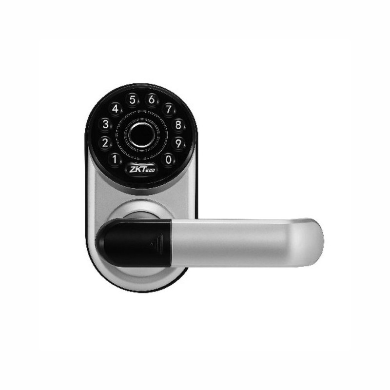 Купити Smart замок ZKTeco ML300 зі сканером відбитка пальця, кодовою клавіатурою і зв'язком Bluetooth. Системи безпеки для дому та офісу. Магазин RG-Group. Системи відеонагляду та охоронні сигналізації. Продаж та послуги встановлення