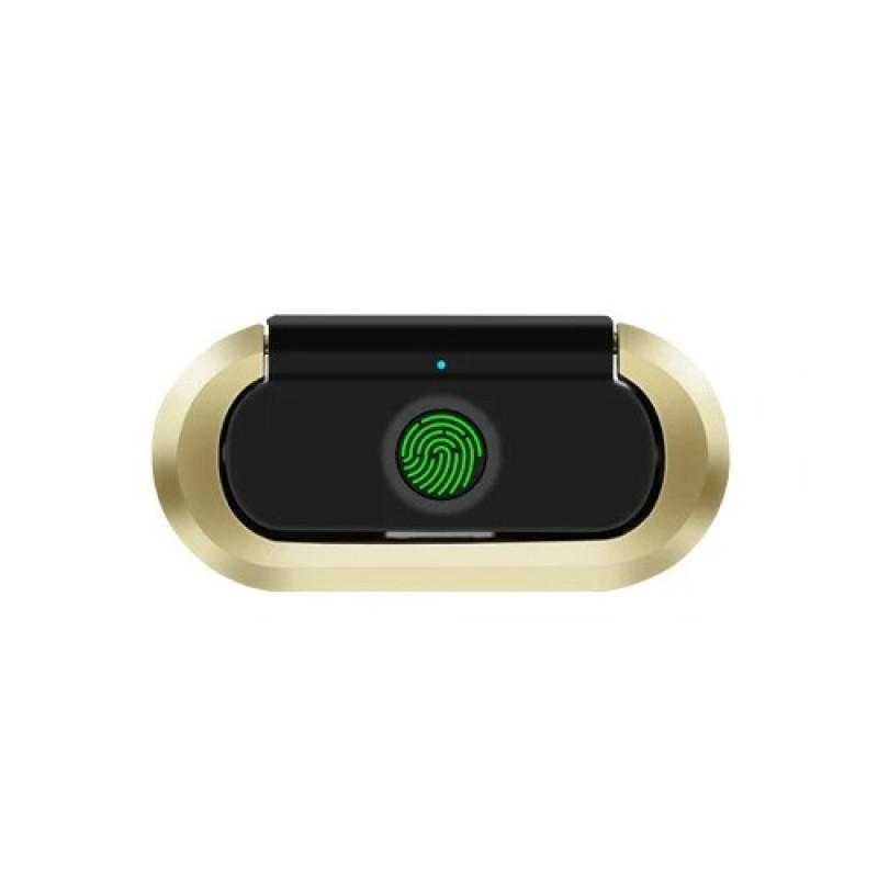 Smart замок ESF18 Black зі сканером відбитка пальця