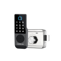 Купити Розумний біометричний замок SEVEN LOCK SL-7770BF. Системи безпеки для дому та офісу. Магазин RG-Group. Системи відеонагляду та охоронні сигналізації. Продаж та послуги встановлення