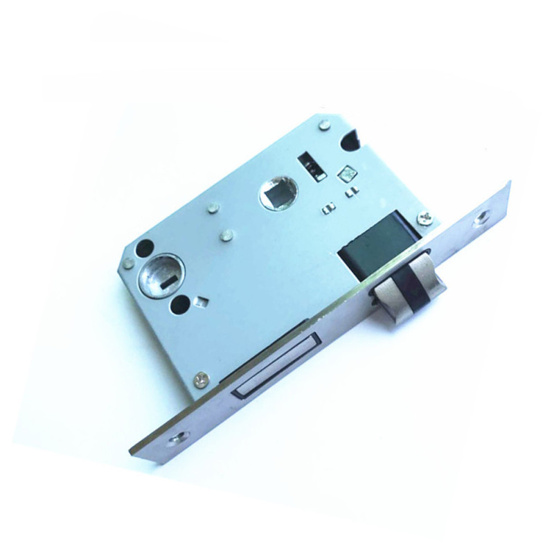 Розумний дверний біометричний замок SEVEN LOCK SL-7740BF black (врізна частина 5050)