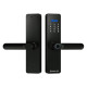 Купити Розумний дверний біометричний замок SEVEN LOCK SL-7740BF black (врізна частина 5050). Системи безпеки для дому та офісу. Магазин RG-Group. Системи відеонагляду та охоронні сигналізації. Продаж та послуги встановлення