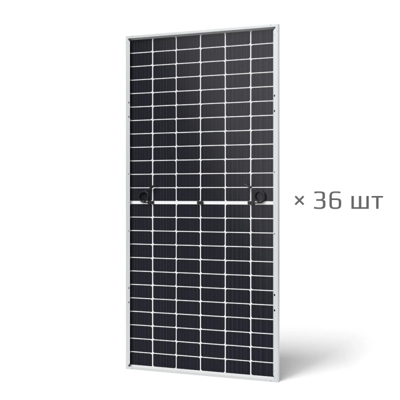 Сонячна панель JA Solar JAM72D40-600/LB (палета 36 шт)