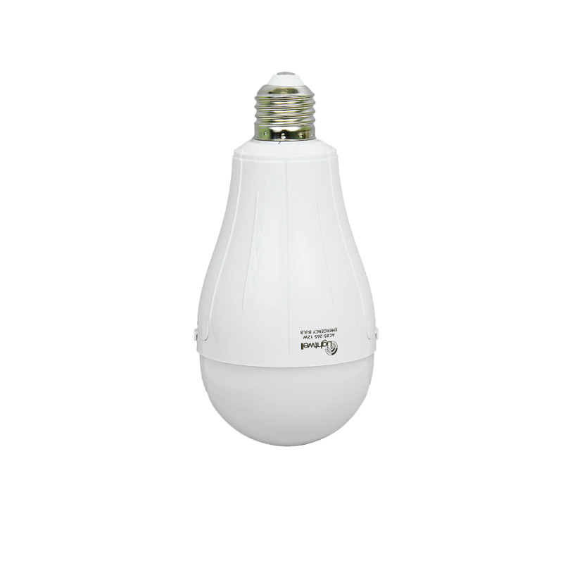 Купити Лампа LED акумуляторна Lightwell 12Вт Е27 LW-EMB-12W. Системи безпеки для дому та офісу. Магазин RG-Group. Системи відеонагляду та охоронні сигналізації. Продаж та послуги встановлення