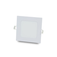Купити Світильник світлодіодний LIGHTWELL LW-SQ-RCD-6 6 W квадрат, вбудований. Системи безпеки для дому та офісу. Магазин RG-Group. Системи відеонагляду та охоронні сигналізації. Продаж та послуги встановлення