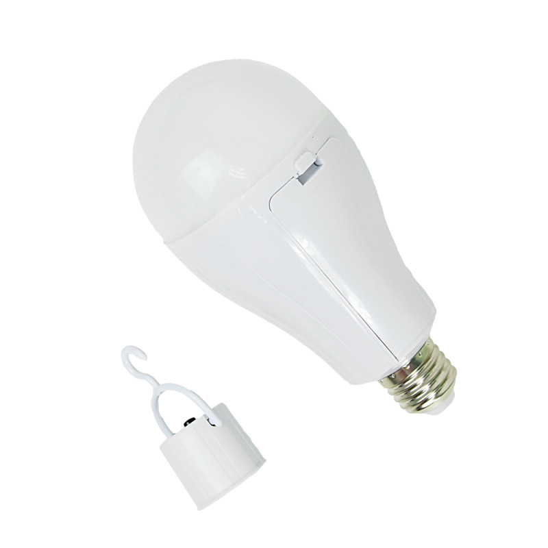 Лампа LED акумуляторна 15Вт Lightwell Е27 LW-EMB-15W