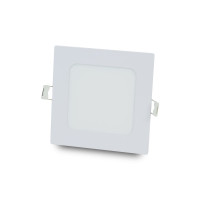 Купити Світильник світлодіодний LIGHTWELL LW-SQ-RCD-9 9 W квадрат, вбудований. Системи безпеки для дому та офісу. Магазин RG-Group. Системи відеонагляду та охоронні сигналізації. Продаж та послуги встановлення