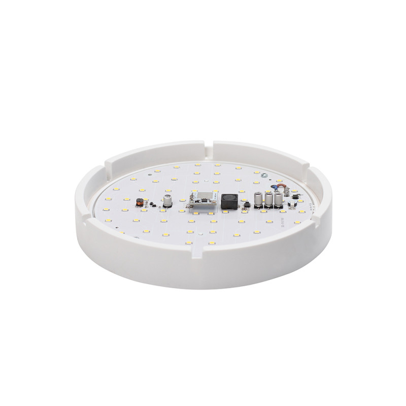 Світильник ERKA 1065D.i LED-В з датчиком руху 12 W 6000K круглий білий/білий Е27 IP 65
