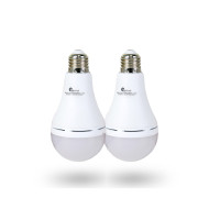 Купити Комплект із двох ламп LED Lightwell BS2C2 9 Вт Е27 з вбудованим акумулятором. Системи безпеки для дому та офісу. Магазин RG-Group. Системи відеонагляду та охоронні сигналізації. Продаж та послуги встановлення