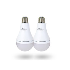 Купити Комплект із двох ламп LED Lightwell BS2C2 9 Вт Е27 з вбудованим акумулятором. Системи безпеки для дому та офісу. Магазин RG-Group. Системи відеонагляду та охоронні сигналізації. Продаж та послуги встановлення