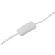 Купити Шнур з вилкою та перемикачем e.wire.switch/plug.white, білий, 2x0.75, 1,5м. Системи безпеки для дому та офісу. Магазин RG-Group. Системи відеонагляду та охоронні сигналізації. Продаж та послуги встановлення