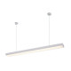 Купити Світильник лінійний LIGHTWELL LW-LINE-SQ-36W-B 6500K 1200 х 130 х 40. Системи безпеки для дому та офісу. Магазин RG-Group. Системи відеонагляду та охоронні сигналізації. Продаж та послуги встановлення