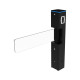 Купити Турнікет-хвіртка ZKTeco SBT2000S (Black). Системи безпеки для дому та офісу. Магазин RG-Group. Системи відеонагляду та охоронні сигналізації. Продаж та послуги встановлення